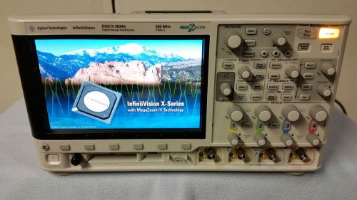Agilent dsox3034a oscilloscope, 350 mhz, 4 channels for sale