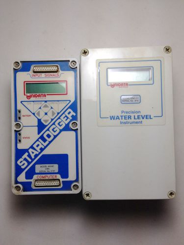Unidata Starlogger Data loggers Mod:6004C with Percision Water Level Instruction