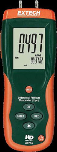 Extech HD755 0.5 PSI Pressure Manometer