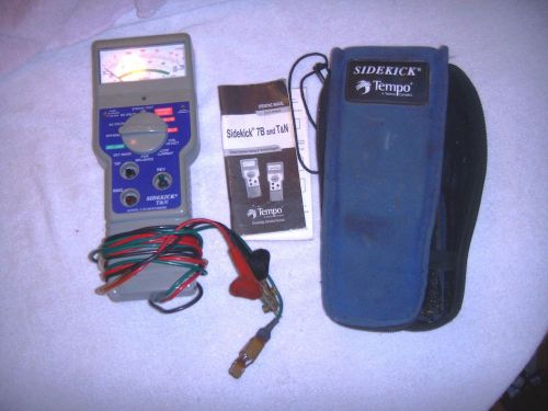 Sidekick T&amp;N by Tempo Telephone Line Tester Twisted Pair Stress Leakage Tester