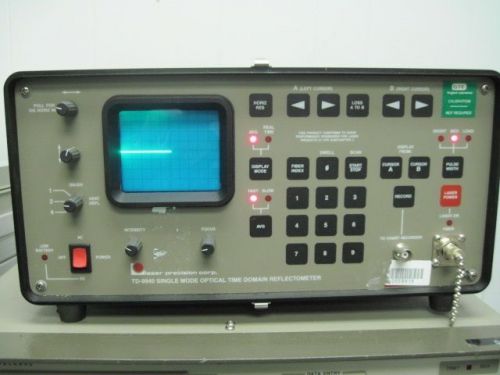 Laser Precision TD-9940 Single Mode Optical Time Domain Reflectometer