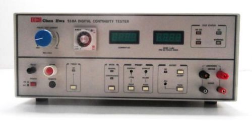 Chen HWA 510A Professional Programmable Digital Grounding Continuity Tester