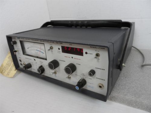 EIP Microwave Inc. Model CE-24A Frequency Selective Level Meter