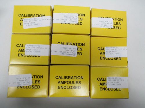 Lot 9 new general monitors h2s 20ppm calibrator refill d327833 for sale
