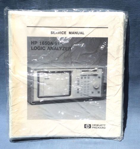 HP 1650A/51A Logic Analyzer Service Manual New