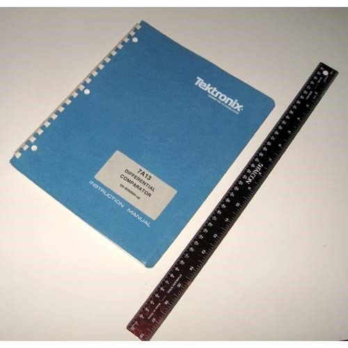 Tektronix 7A13 Differential Comparator, Instruction Manual (SN B200000-up)