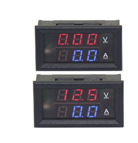 Utility Hot New DC Digital Voltmeter Ammeter LED Amp Volt Meter + Current Shunt