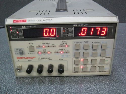 Keithley 3322 LCZ Meter