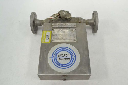 Micro motion 25s-ss mass flow sensor stainless 1/2in 2800psi flowmeter b338029 for sale