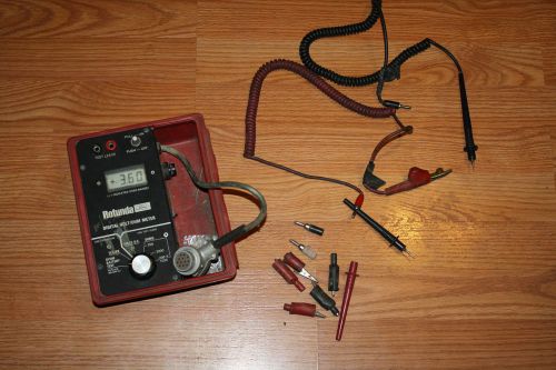FORD ROTUNDA T79L-50-DVOM DIGITAL VOLT OHM METER W/ LEADS AND CONNECTOR