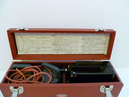 Biddle Megger Insulation Tester Series 3 Mark III, + Case, Old, Vintage