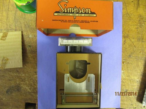 Simpson nib  0--1 ma with bezel &amp; hardware for sale