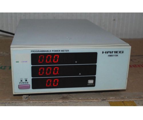 HAMEG Programmable Power Meter HM8115K