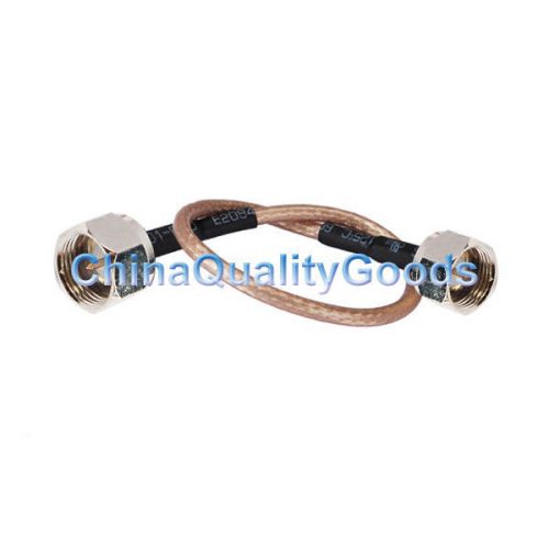 Coaxial cable/tv cable f male to f male pigtail cable rg316 25cm for sale