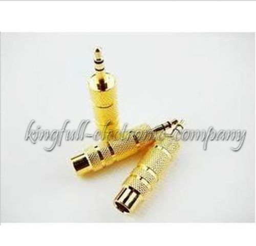 2pcs new 6.5mm to 3.5mm microphone adapter best us for sale