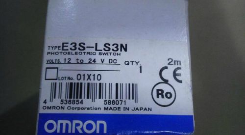 New Omron E3S-LS3N