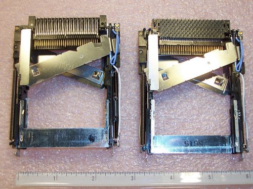 QTY (2) CCD2577-010010 HOSIDEN PCMCIA MEMORY CARD CONNECTORS