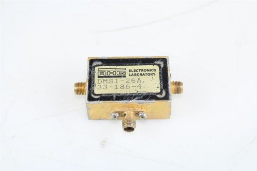 RHG DMS1-26A DOUBLE-BALANCED MICROWAVE MIXER 1-26GHz 10 dB CONVERSION LOSS-MAX