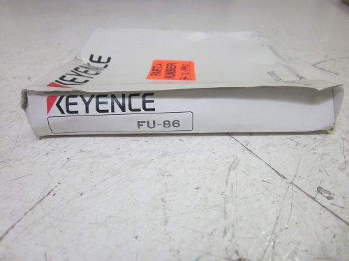 Keyence fu-86 fiber optic sensor  *new in a box* for sale