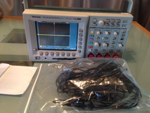 Tektronix TDS3014B with probes and com module Warranty tested and fully working