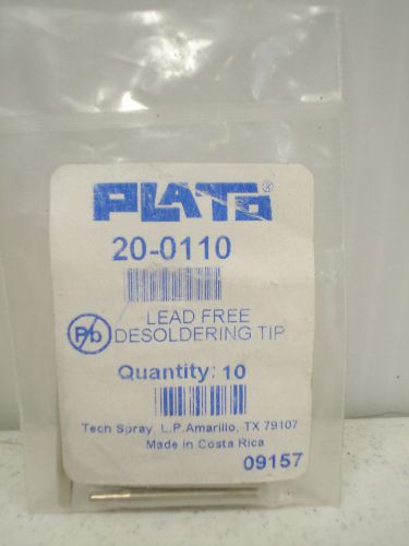 PLATO 20-0110 LEAD FREE DESOLDERING TIP – 10 PACK