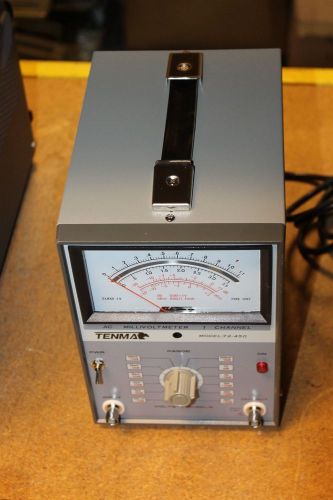 Tenma 72-450 1 Channel AC Millivoltmeter