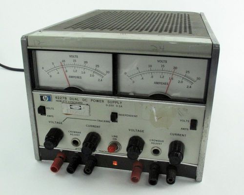 HP / Agilent 6227B Dual DC Power Supply - 0-25V, 0-2A