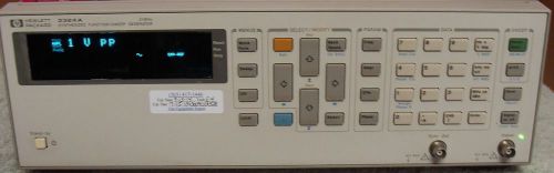 HP - AGILENT 3324A 21 MHz SYNTHESIZED FUNCTION/SWEEP GENERATOR W/OPT! CALIBRATED