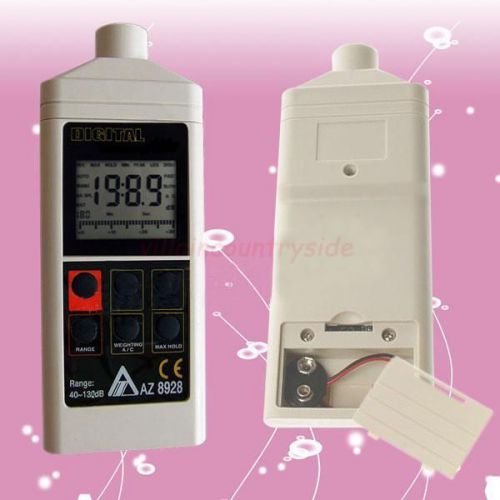 New digital accurate sound pressure level test 40-130db decibel meter tester us for sale