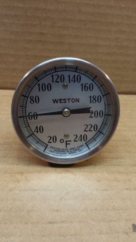 Weston, Model 221 Thermometer 3&#034; dial 20-240 F