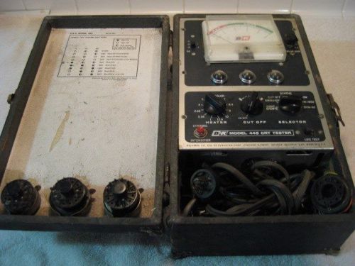Vintage B&amp;K Model 445 CRT Cathode Rejuvenator Radio Television Tube Tester