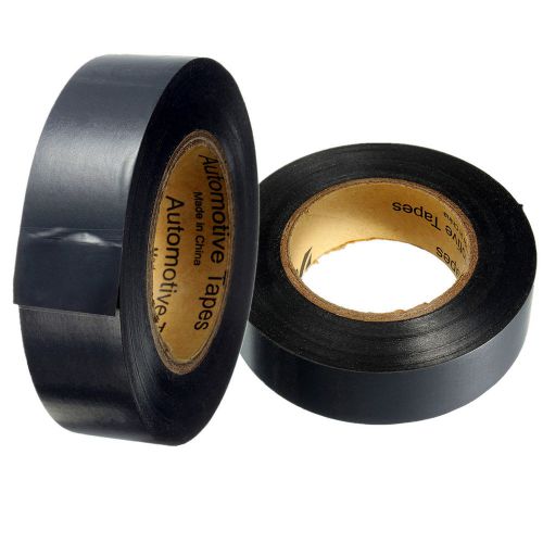 5x PVC Electricians Electrical Insulation Tape 19mmx20m Rolls High Quality BLACK