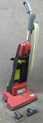 Sanitaire commercial upright vacuum sc4570 type a-1 w/ true hepa filter for sale