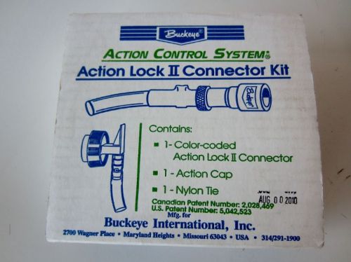 Buckeye red 42164890 action lock ii connector kit new for sale