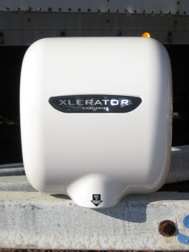 Xlerator automatic fast hand dryer 120v brand new in box white for sale