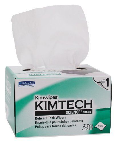 Kimberly-clark 34155 kimtech science kimwipes delicate task disposable wiper  8- for sale