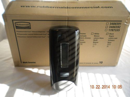 Rubbermaid commercial flex soap lotion sanitizer dispenser black 3486592 case for sale