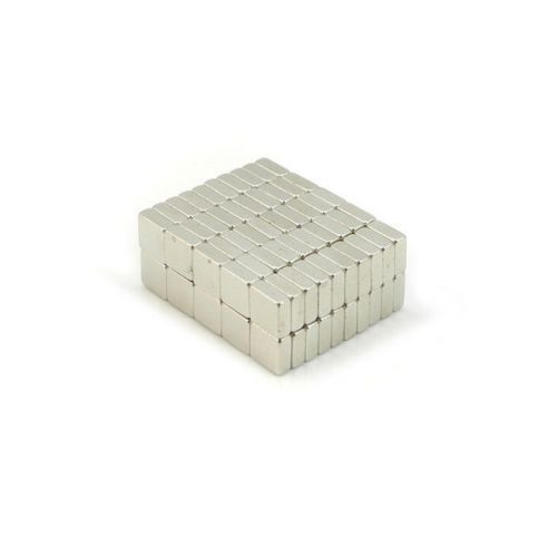 100pcs 5/32&#034; x 5/32&#034; x 1/32&#034; Blocks 4x4x1mm Neodymium Magnets Rare Earth N35