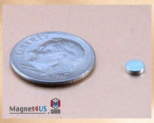 100pcs smallest rare earth Magnet disc 1/16&#034;dia x 1/32&#034;thick tiny Warhammer Game