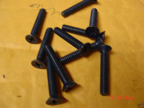1/4-20 X 1 1/2&#034; Xylan Coated Stainless Flat Head Screws