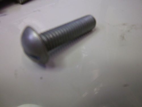 3/8-16 x 1-1/2 round head machine screw zinc plated (qty 28) #j55023 for sale