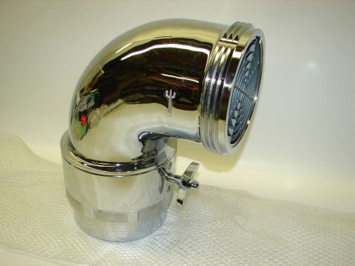 *new* trident 5.0&#034; f npt x 5.0&#034; m nh front suction elbow 01.014.0 fire truck for sale