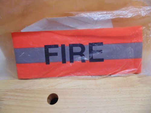 Orange &#034;Fire&#034; Reflective Armband, brand new, free shipping