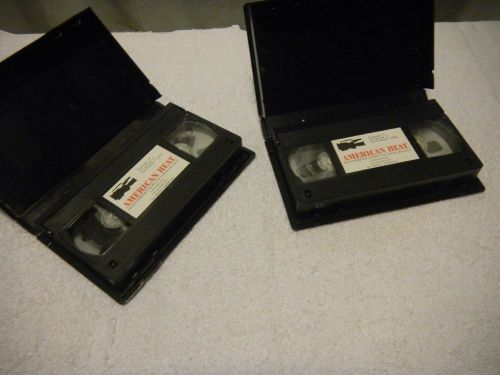 1991 Vol.6 Prg 5 &amp; Vol.6 Prg 6 AMERICAN HEAT Firefighter - 2 TRAINING VHS TAPES