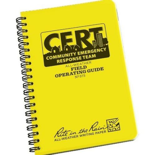 Rite in the Rain 573 All-Weather CERT Field Operating Guide