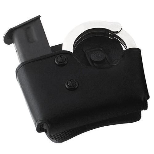 Galco mcp28b glock 21sf standard rail black cop mag cuff paddle for belt 1 3/4&#034; for sale