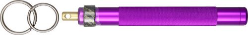 ASP Key Defender Purple ORMD 5 3/4&#034; overall Aluminum construction with replaceab