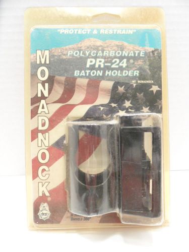 Monadnock PC-H PR-24 Polycarbonate Baton Holder NIP Cat No 3000 Side Handle