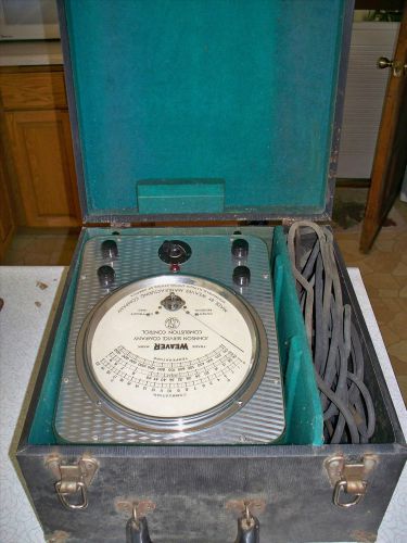 MINT CONDITION Johnson Service Company COMBUSTION CONTROL - 1940 - Great Shape!