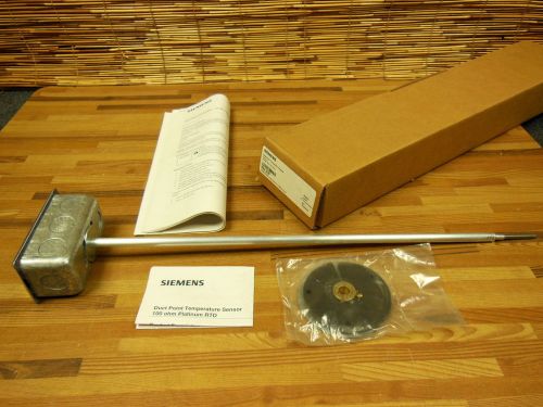 Siemens 533 376 duct point temperature sensor Platinum 20-120 deg. F